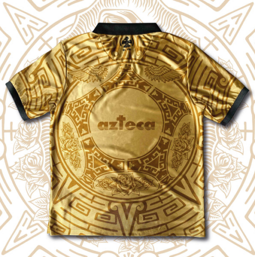 GOLD MEXICO GUADALUPE THIRD JERSEY