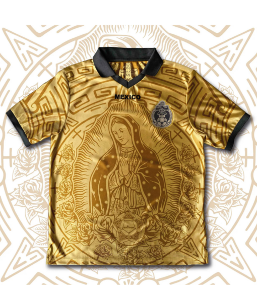 GOLD MEXICO GUADALUPE THIRD JERSEY